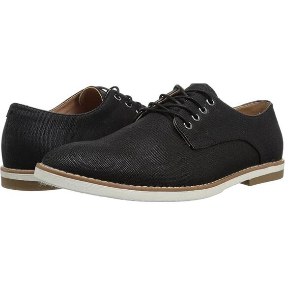 Steve Madden Mens Neeman Oxfords Shoes Black Size 11 - Picture 1 of 13